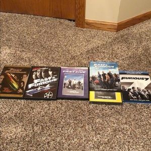 Fast and Furious DVD Collection NEW